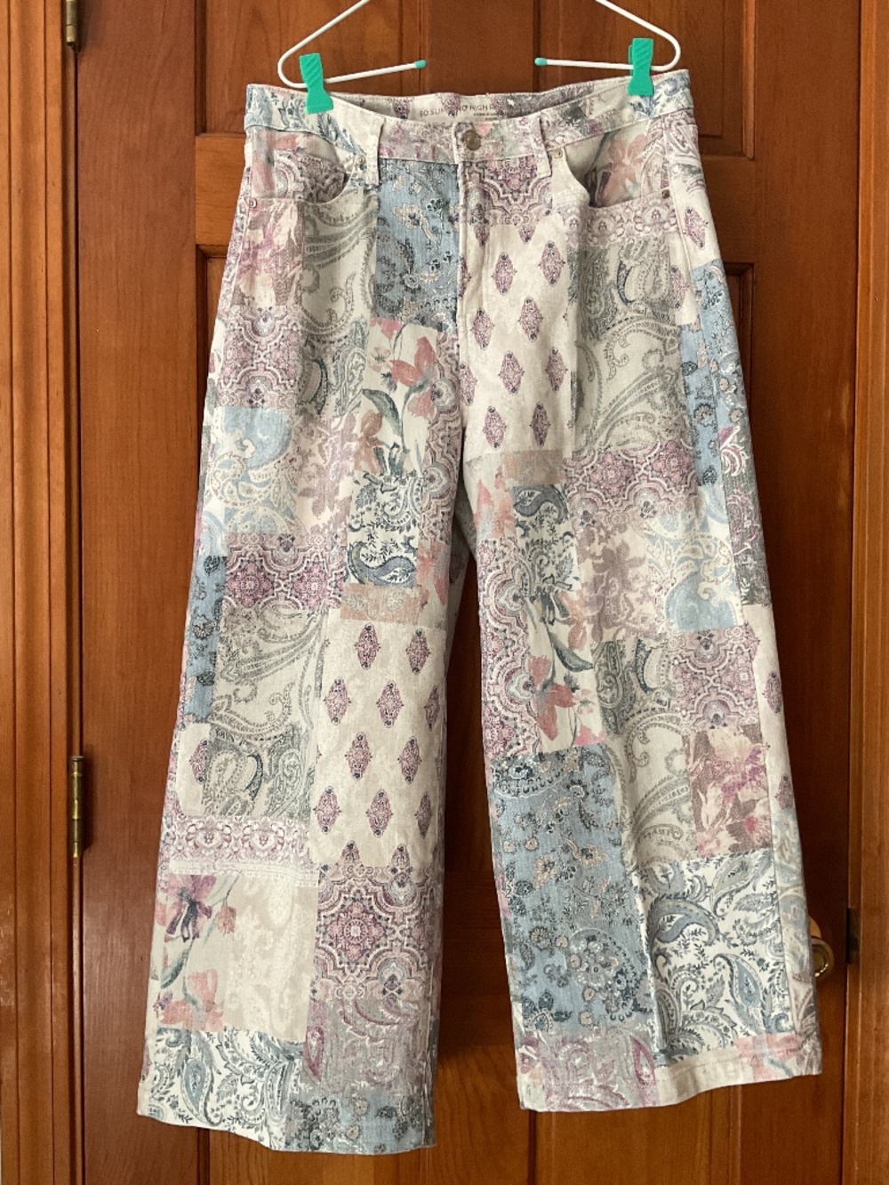 Chicos So Slimming High Rise Wide Leg Crop Jeans
